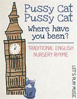 ... Gato gatinho onde vocÃª esteve? Uma rima tradicional InglÃªs