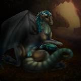 caverna de blue_pussy garras dragÃ£o fÃªmea chifre feral buceta solo spread_legs...