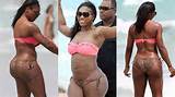 Bunda de biquini de Serena Williams poder - estrela privado