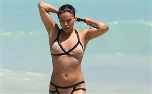 Michelle Rodriguez Wet Bikini Pokies | O Nip Slip