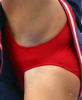 Virilha de menina de claque ampliada (upskirt calcinha): bunda, torcida, lÃ­der de torcida...