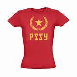 Vermelho buceta Riot t-shirt feminina