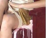 NÃƒO Sharon Stone Pantyless Upskirt e buceta peluda