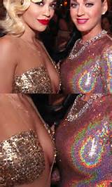 Rita Ora & Katy Perry em choque de dublÃªs de mamas