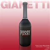 Licor de bichano preto garrafa | GIANETTI