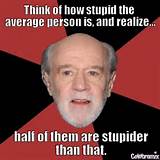 12 grande George Carlin Quotes (12 fotos) | Fotos engraÃ§adas, imagens...