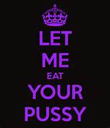 DEIXE-ME COMER a SUA BUCETA Poster | tklemons123 | Manter a calma-o-Matic