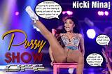 Minaj adora abrindo que as pernas dela vivem na buceta palco Poppin ' mostrando a ela...