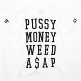 T-shirt buceta dinheiro Weed