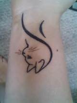Gato de ideias de tatuagem tatuagens desenhos e ideias de tatuagem orelha lindo gato bonito...