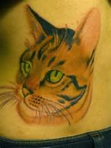 Bichano gato tatuagem desenho ideia imagens fotos - Laluna Blog