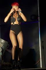 Rihanna buceta lÃ¡bio Slip mau funcionamento do Wardrobe no Rock In Rio mÃºsica...