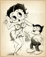 PornÃ´s desenhos Betty Boop