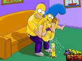Simpsons melhorar sua vida sexual com BDSM. Homer e Marge Simpson...