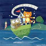 Ilustradores Sul Ocidental: Nova arte - a coruja e o gatinho