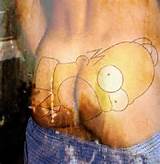 Homer Simpson Pussy Tattoo #21 | 500 x 514