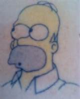 Homer Simpson Pussy Tattoo salvaÃ§Ã£o atado fotos de nus e pornografia