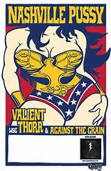 TurnÃª de Nashville Pussy - Valient Thorr - Agianst The Grain 2014