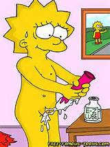 Lisa Simpson masturbating - Free-Famous-Toons.com