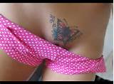 Buceta com tatuagem de borboleta #9 | 630 x 470