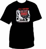 Casa dos 1000 corpos - buceta quente vermelho licor preto, t-shirt -