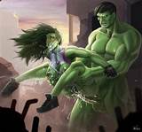 O Hulk smash do She-Hulk bichano! Grrrrrrrrr!