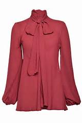 PÃ¡gina principal / Celine Pussy Bow blusa em vinho