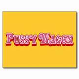 Pussy Wagon postais - Zazzle.com.au