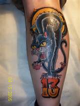 tatuagem de gato de buceta | Flickr - Photo Sharing!