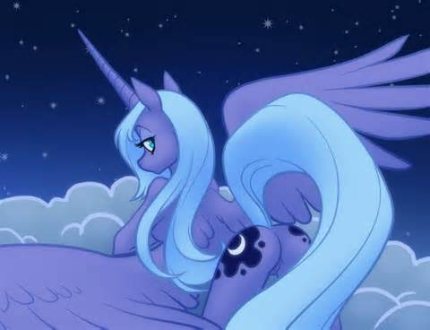 ... _is_magic my_little_pony nu princess_luna_(mlp) asas de solo buceta