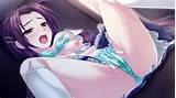 ...: menina de cabelo roxo hentai se masturbando molhada buceta mÃ£o na calcinha