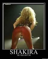 Shakira Opa 4 deslizamento de buceta de calcinha upskirt pÃºblica